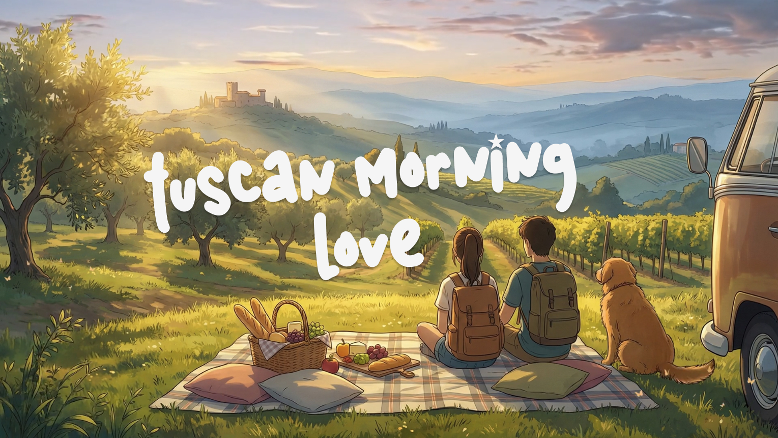 Tuscan Morning Love 🇮🇹🌿 Italian Soul Pop for Golden Hour