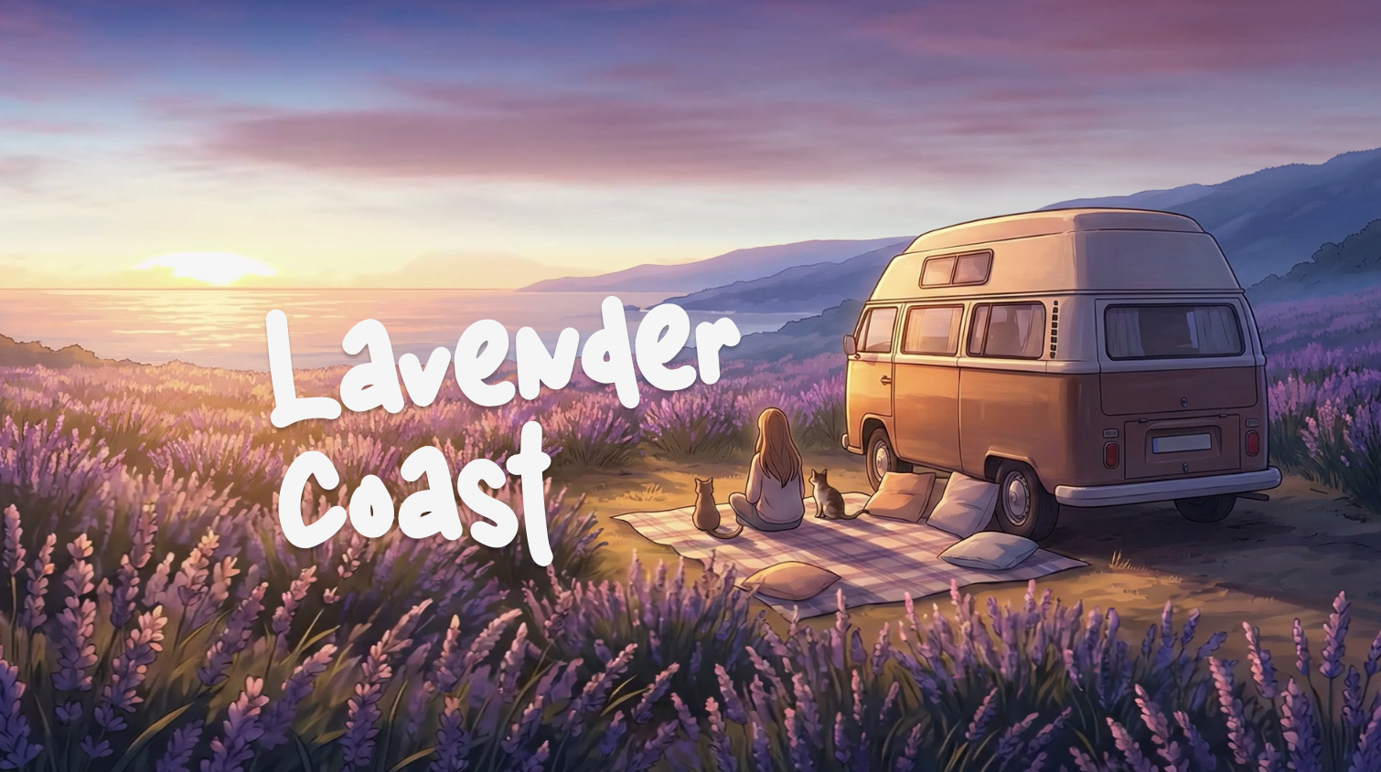 Lavender Coast Lo-Fi 🌿🌊 Soft Miles